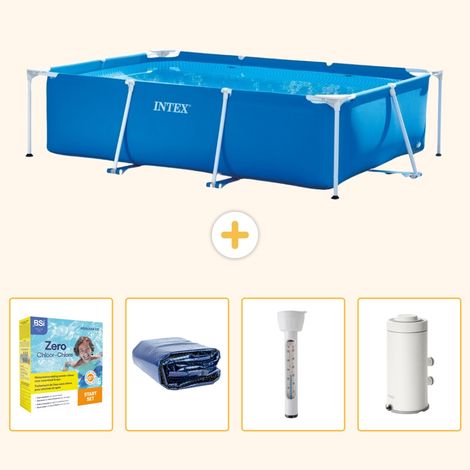 Intex Piscine Tubulaire Rectangulaire - 300x200x75 cm - 5-pièces  S10 (1/5)