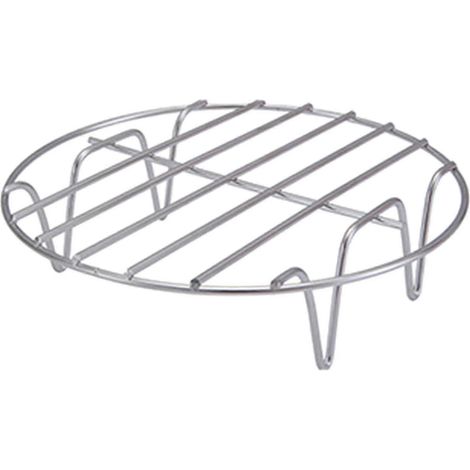 Grille pour friteuse à air chaud, grille multicouche en acier inoxydable, accessoires pour friteuse à air chaud, grille vapeur-Multicolor