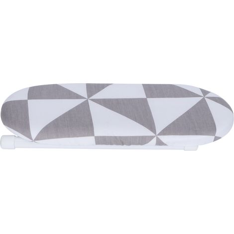 Planche à repasser pliable pour manchettes et cols, idéale pour la maison et les voyages - Design à carreaux tendance (1/5)