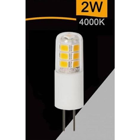 TrAdE Shop Traesio - Lampadina Led G4 Ac/dc 12v 2 Watt 250 Lm Luce 3000k 6500k 4000k Spardc-g4-2w-002 - -Bianco Naturale -