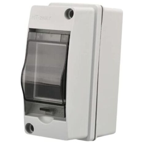 IP65 Outdoor Waterproof Control Box 2 Modules ABS Plastic Surface Electrical Waterproof Control Box Outdoor Switch Cabinet Modu