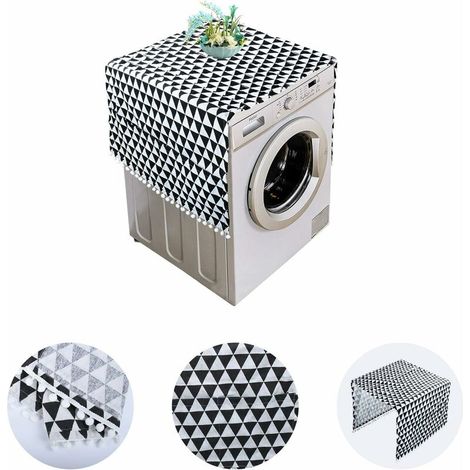 Housse, housse Triomphe, housse pour machine à laver, housse avec poches de rangement 130 x 55 cm-AquaForge (1/5)