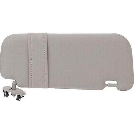 Pare-soleil en tissu gris, miroir de protection avec maquillage de remplacement pour Toyota Corolla 2007 à 2013 gauche 74320-02F60-E0 (1/4)