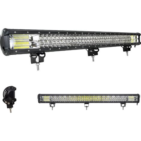 Barre lumineuse LED, étanche, applications polyvalentes, 34in pas de câblage (1/2)