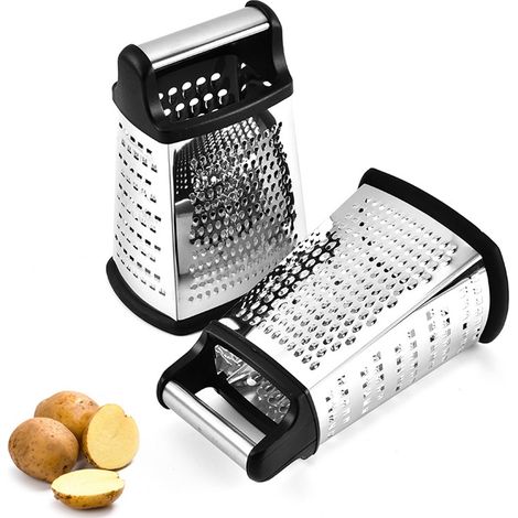 Râpe à fromage acier inoxydable lave-vaisselle pour légumes (1/4)