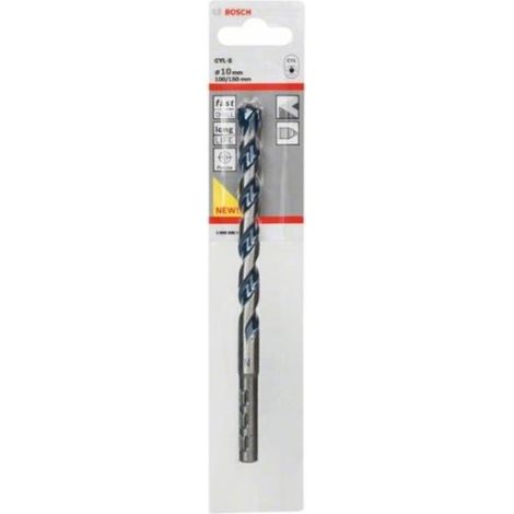 bosch broca hormigon cyl-5 longlife 10x100x150 mm 2 608 588 155