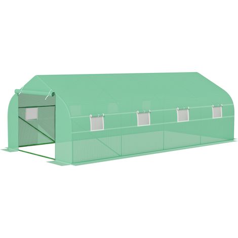 Serre de Jardin 6x3x2 m Vert