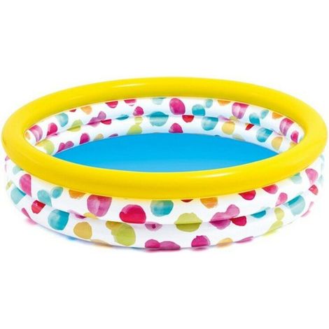 Intex Aufblasbares Planschbecken Regenbogen Bunt 147x33 cm