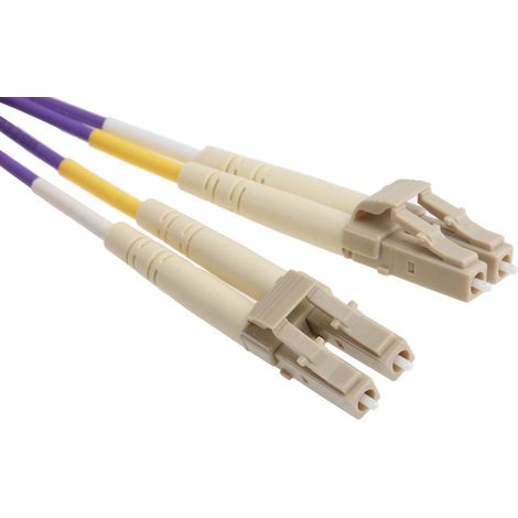 Câble fibre optique RS PRO 3m Avec connecteur / LC, OM3 Multi-mode ( Prix pour 1 )