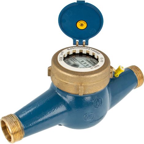 JS Hauswasserzähler MNR 1 Zoll DN 25  Q3=10, R80,  Baulänge 260 mm