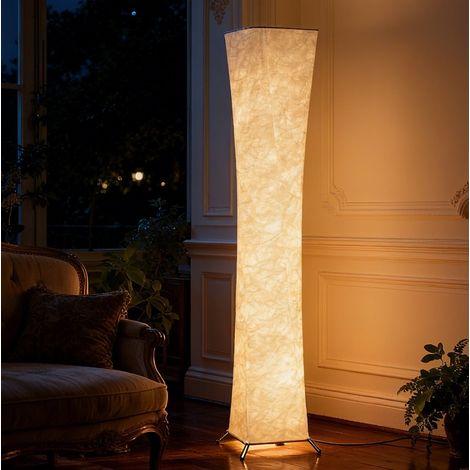 LED-Stehleuchte 10,5 W mit 3 Helligkeitsstufen, weiß (1/5)