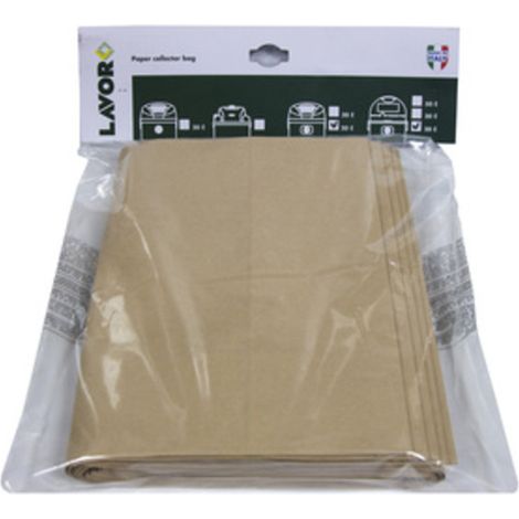 SACCHETTI BID. ASPIR. 20/30 L CF30EM 5 PZ- LAVOR- 1,0 confezione