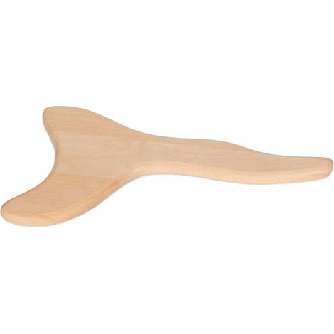 Planche de Gua Sha en Bois de Hêtre - Accessoire de Massage pour le Visage, Cou et Décollété (1/5)