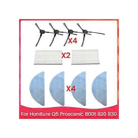 Seitenbürsten-Filtermopp-Tuchset für Q5 800t 820