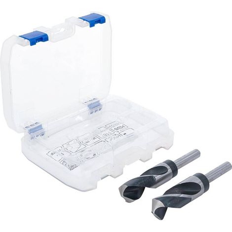 Jeu de Mèches HSS 26-28 mm - 2 pcs - Acier Haute Vitesse - Perçage Précis et Durable,  - D-Work