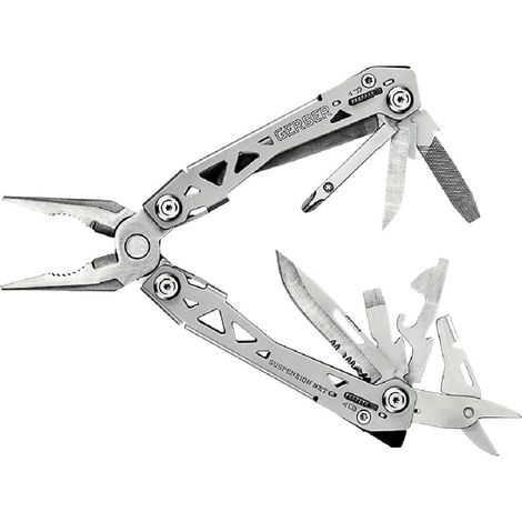 Gerber Strumento multi-uso con clip e 15 funzioni, Suspension NXT Multi-tool, 31-003683 (1/5)