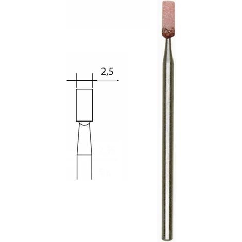 Meules cylindriques en corindon Ø 2.5 mm - Proxxon