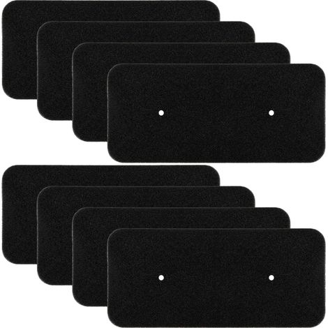 8 Pcs Filtre, éponge de Filtre 275 x 125 x10 mm, Filtre à éponge Dryer pour Seche Linge Candy, Hoover 40006731, Filtres Accessoire pour Sèche-linge Pompe Chaleur (1/5)