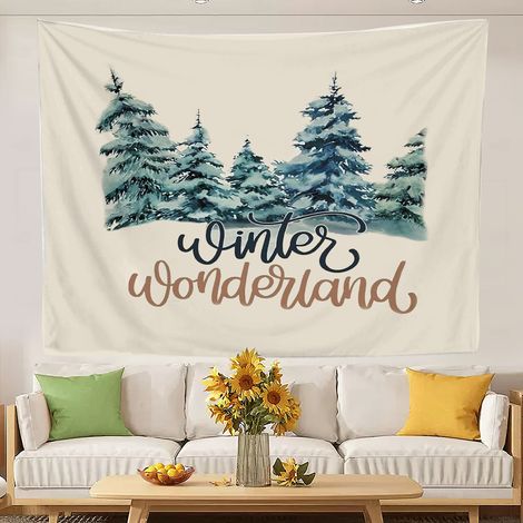 Tapisserie murale tendance pour la plage, séchage rapide, idéale pour décorer les murs. 100x75cm (1/5)