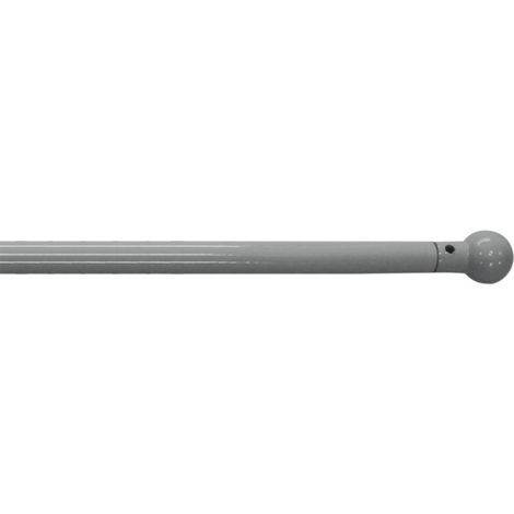 Tringle Déco Extensible "Bolla" 60-80cm Gris
