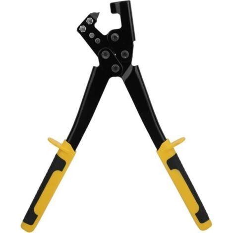 15-273 Pince À Sertir Profilés 0,6 mm Fabriquée en France - Sertissage Permanent de Cadres métalliques en U - Poignée Confortable - Utilisation Une main - Acier Robuste (1/5)