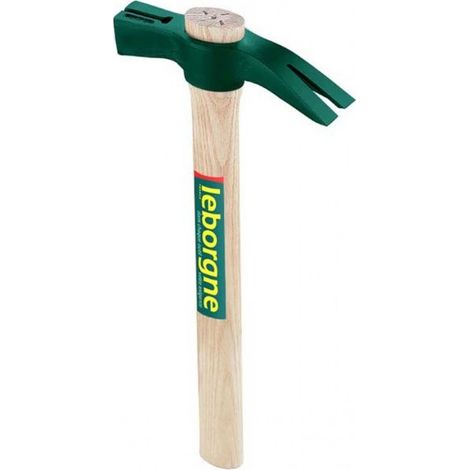 Martillo de encofrador con mango de madera 700 g - Leborgne