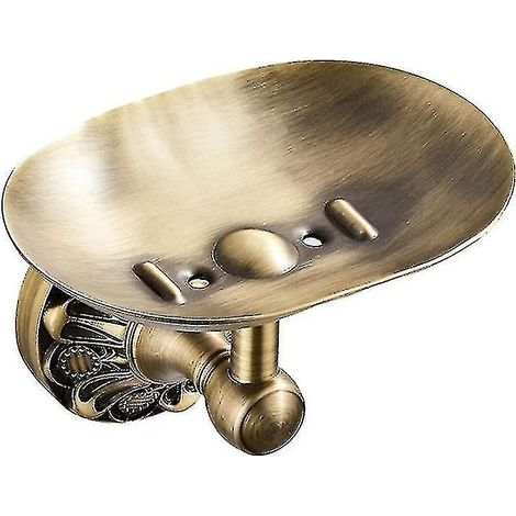 1 pièce Accessoires de salle de bain brossés H, plat de rangement H (1/5)