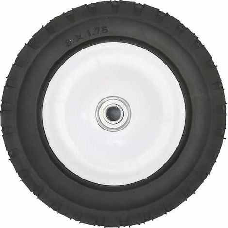 Matijardin – Roue de tondeuse métallique Ø 200 mm – Largeur 40 mm – Alésage 12,7 mm – Durabilité optimale pour tondeuses à gazon (1/5)