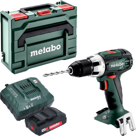 Metabo BS 18 LT Perceuse-visseuse sans fil 18 V 60 Nm + 1x batterie 2,0 Ah + chargeur + metaBOX
