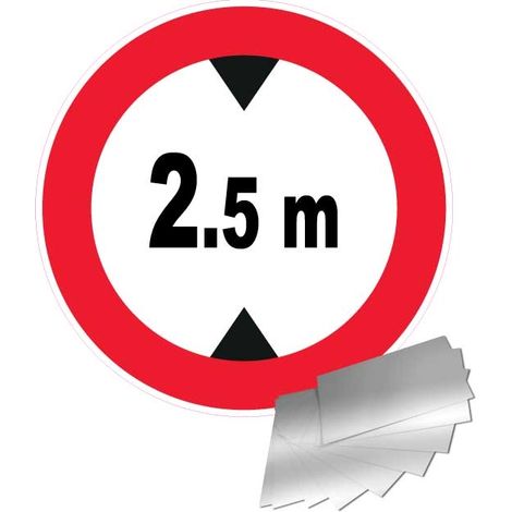 Panneau Hauteur limitée à 2,5 m - Alu Ø300mm - 4011387