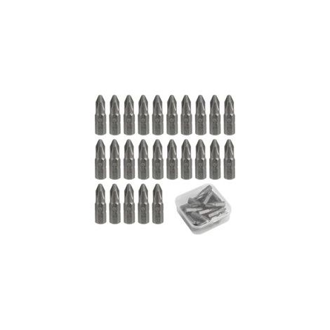 Lot de 25 embouts de tournevis PH2 x 25 mm – Embouts PH2, compatibles avec les tournevis et les perceuses, idéaux pour le bricolage, les réparations et les travaux ménagers. (1/5)