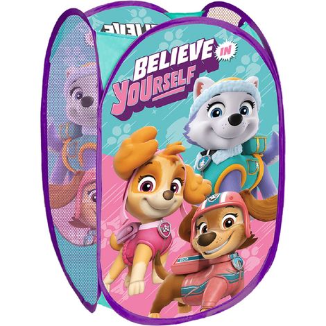 Dekorativer Aufbewahrer Paw Patrol 70l faltbar mit Griffen (1/2)