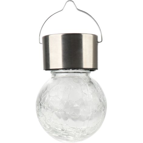 [Luz solar para mensajería] Luz solar para mensajería, luz LED inalámbrica, fácil instalación, se carga durante el día, luz intermitente por la noche, material ABS, dimensiones 60 x 60 x 86 mm, 1 unid (1/5)