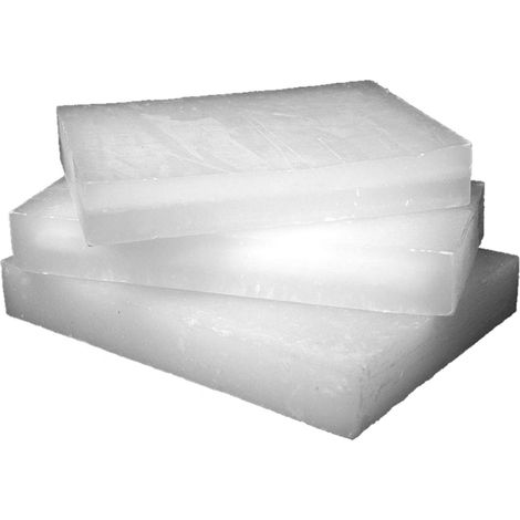 Paraffina Bianca Pura In Lastre Da 1 Kg Ca Per Candele Industria Paraffinoterapi (1/2)