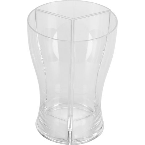 Verre à bière acrylique 3 en 1 avec séparateur pour fêtes et anniversaires (1/5)