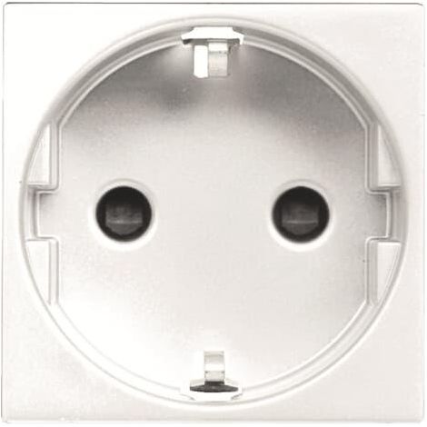 Zenit Prise Schuko Automatique Blanc 2CLA228860N1101 ABB N2288.6BL