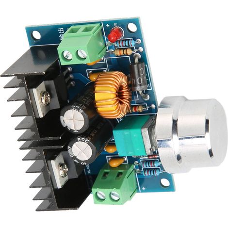 Régulateur de tension continue, module abaisseur haute puissance en plastique, modulation PWM, 8 A max., 200 W (1/5)