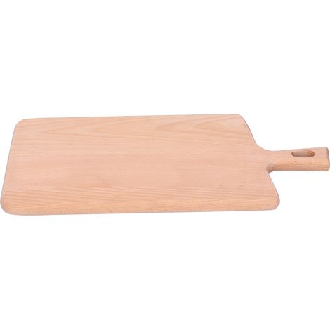 Planche à Découper en Bois pour Légumes, Pain, Fruits et Pizza - 36x19x1.5cm - Accessoire de Cuisine (1/5)