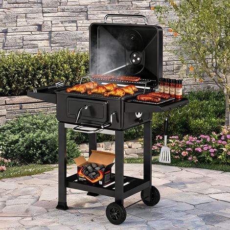 Barbecue au charbon nero 112 x 63 x 101,5 cm (1/5)