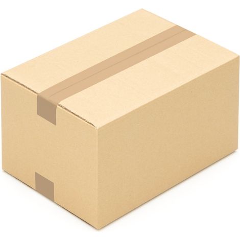 200 Faltkartons 350 x 250 x 200 mm Kartons 2-wellig 35 x 25 x 20 cm Versandkartons Wellpappe (1/4)