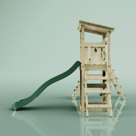 OutdoorToys Spielturm Sevilla aus Holz in Grün