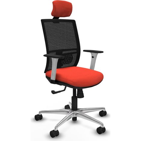 Silla de oficina piqueras y crespo Yunquera blanco confort soporte (1/2)