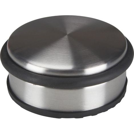 CYRILL – Fermaporta rotondo in acciaio inox senza foratura (1/5)
