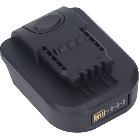 Adaptateur de batterie lithium-ion pour WORX orange, pièce d'outil électrique 4 broches de conversion. (1/5)