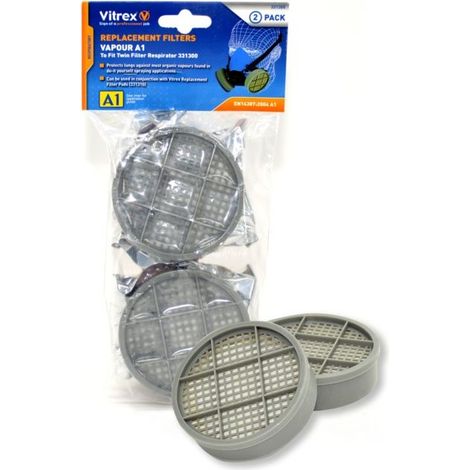 Vitrex 331305 33 1305 A1 Replacement Air Filter Pack of 2 (1/2)