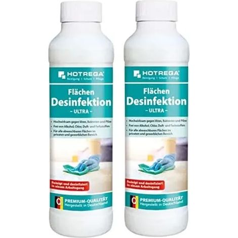 HOTREGA Flächendesinfektion 2 x 500 ml mit Spritzeinsatz (1/5)