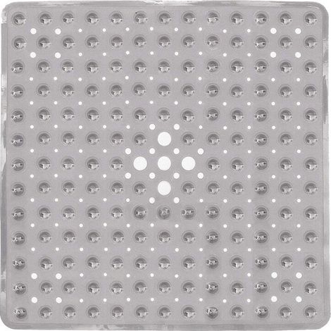 Square Non Slip Bath Mat with Suction Cups - Durable and Stylish - Non Slip Shower Mat - Modern Design - Quality Suction Cups - Machine Washable and Latex Free