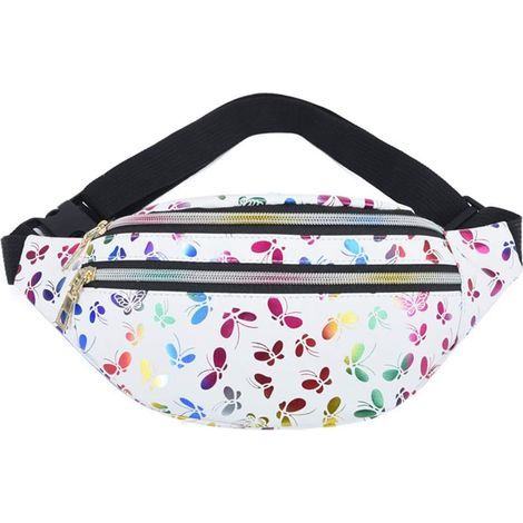 Modische, wasserdichte Bauchtasche aus PU-Leder für Mädchen