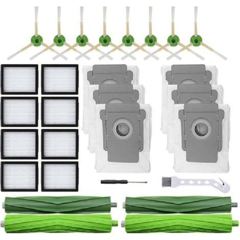Kit für iRobot Roomba I7, I7+, I3, I4, I6, I8+, J7+, E5, E6 und E7 Saugroboter (1/4)
