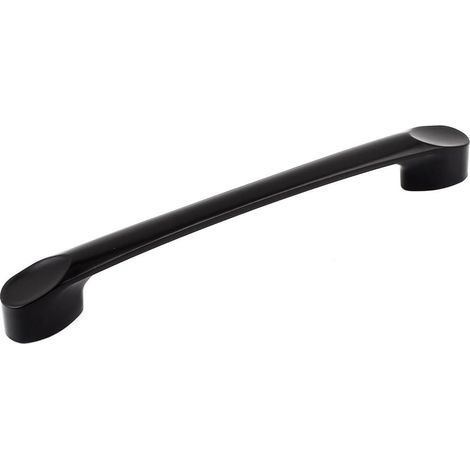 Poignée de tiroir plate en alliage, 128 mm entraxe, 16,5 cm de long, pour placard, armoire et commode, poignée de meuble en barre, quincaillerie de tirage, 1 pièce (1/3)